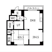 LEESPACE小樽の間取り画像