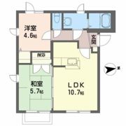キャップ・類家の間取り画像