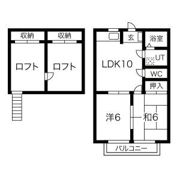 コーポラスノベルティBの間取り画像