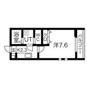 プランドール柿碕の間取り画像