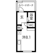 赤羽根サーフベースB棟の間取り画像