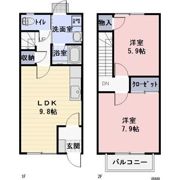 サンボナールの間取り画像