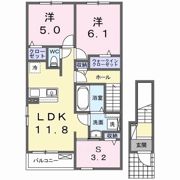 フロレゾン 桜の間取り画像