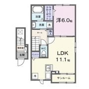 ラルジュ・オロールCの間取り画像