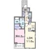 メゾン ヴォロンテ Ⅰの間取り画像