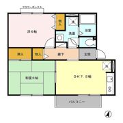 コモンライフ ABの間取り画像