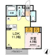 Casa Con Patioの間取り画像