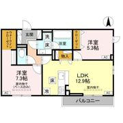 MONOLITHⅡの間取り画像