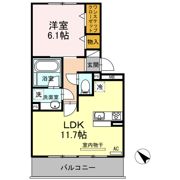 メゾン ド リベルテⅡの間取り画像