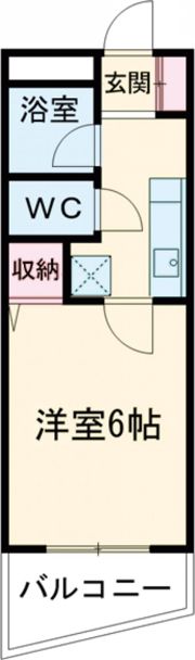 ファミール三本松の間取り画像