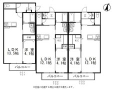 ハンドⅠの間取り画像