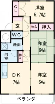 シオスの間取り画像