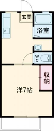 ハイツ・ユーの間取り画像