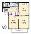 エポック・ヴィラ A棟の間取り画像