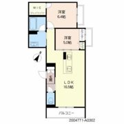 ベレオ水前寺の間取り画像