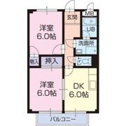 モンターニュ横山の間取り画像