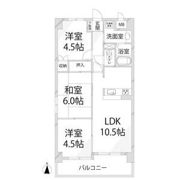 ルピナス南大路の間取り画像