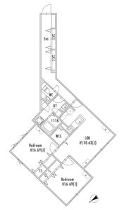 GRANPASEO下北沢の間取り画像