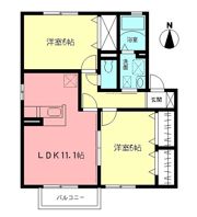 グレイスⅢの間取り画像