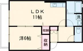 コンフォート21の間取り画像