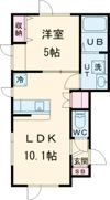 Maison17（メゾンいちなな）の間取り画像