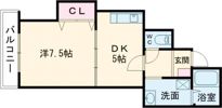 アルファKの間取り画像