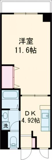 ベルメゾン大塔の間取り画像