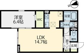 ELGRAND上津の間取り画像