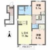 アップタウン下川原の間取り画像