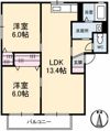 プランタン A棟の間取り画像