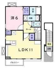 グランデ ニケ Ⅱの間取り画像