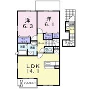レトワールの間取り画像