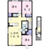 アリビオ27の間取り画像