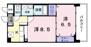 セジュール 藤の間取り画像