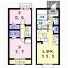 K．Z will Iの間取り画像