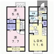 K．Z will Jの間取り画像