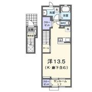 ヴィアアルスⅠの間取り画像