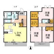 セントヴィラージュ聖蹟の間取り画像