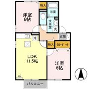 クラテールN A/B/Cの間取り画像
