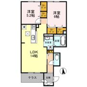 グラン チュイール A棟の間取り画像