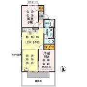 パークアベニュー B棟の間取り画像