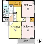メルヴェーユ A棟の間取り画像