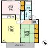 コスモハイツ A棟の間取り画像