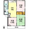 ファミール三好 B棟の間取り画像