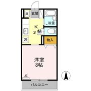 コーポブルースカイの間取り画像