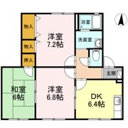 ボヌール羽屋Cの間取り画像