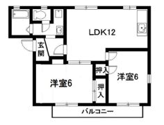 ドミールN－1の間取り画像