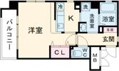 ウォームスヴィル神戸元町JPの間取り画像