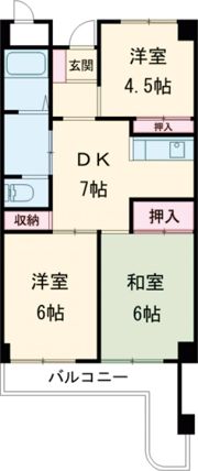 アルファワンの間取り画像