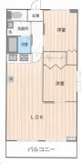 長塚マンションの間取り画像